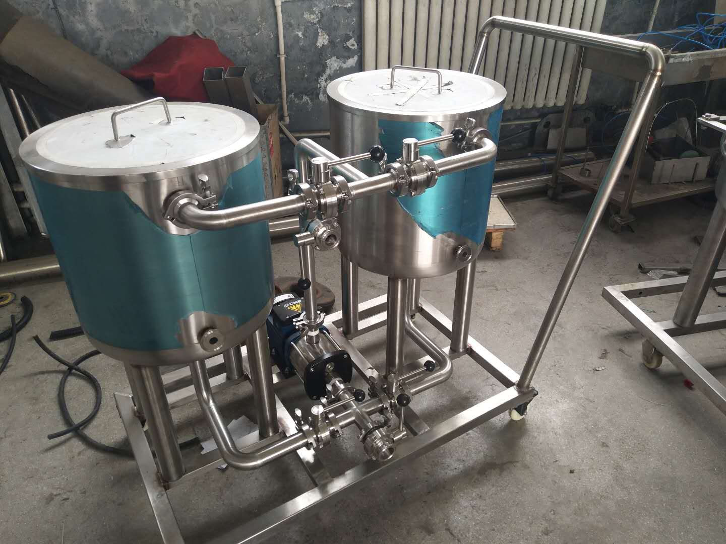 America complete small home used brewery system of SUS304 from China factory supplier  W1