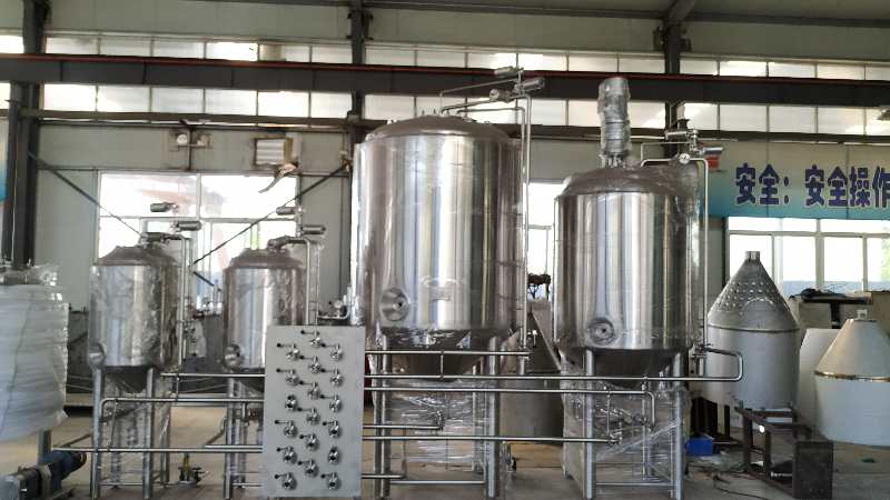 Chinese factory produce high quality 500L 3 vessels Beer brewing mash system widely used in brewhouse ZZ 