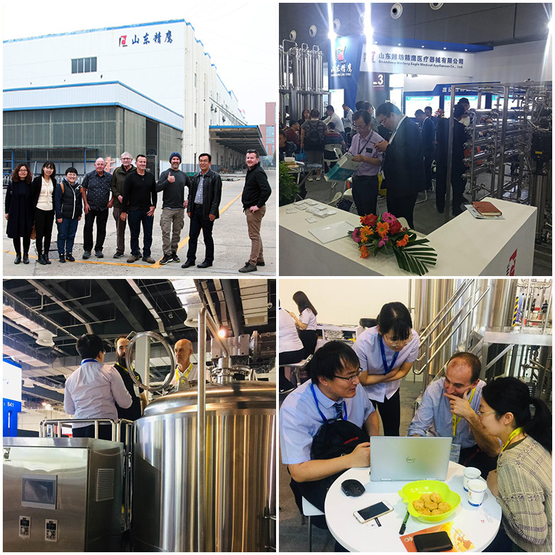 2 vessel and 3 vessel brewing system Chinese manufacturer