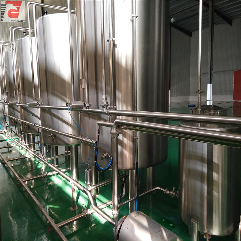 Auto/Manual convenient professional Industrial beer brewing equipment of SUS304 316 from China W1