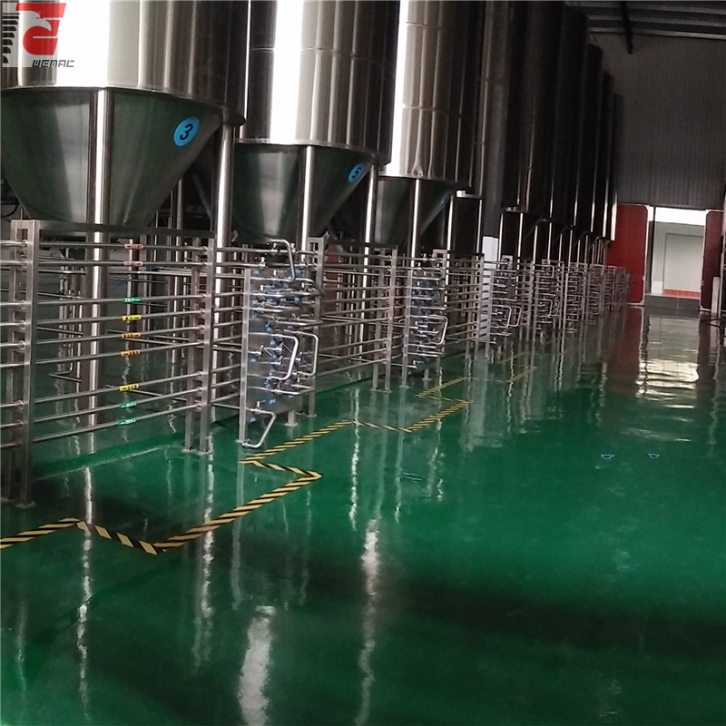 large scale turnkey beer brewing system supplier