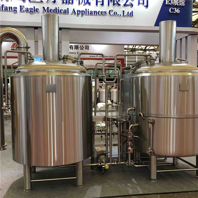 Netherlands commercial automated beer brewing system of SUS304 from China manufacturer 2020 W1