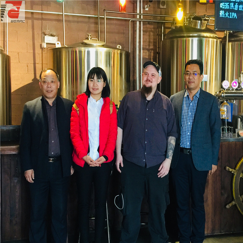 China 500l 2 vessels Restaurant brewing equipment factory 