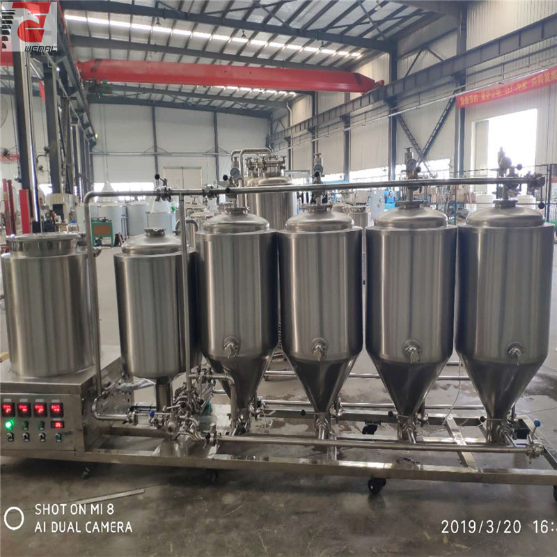 USA top quality  all-in-one home beer brewing equipment of SUS304 316 from China  manufactures W1