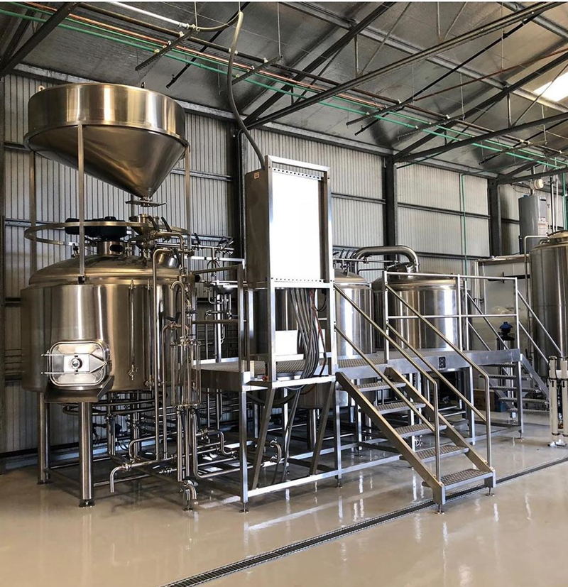 Container-brewery 1000L 10HL Beer brewing system equipment sale well in Asia ZXF