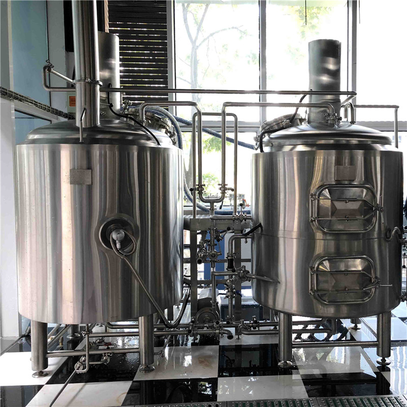 London top quality automatic manual professional commercial beer brewing equipment of SUS304 316 from China  manufactures W1