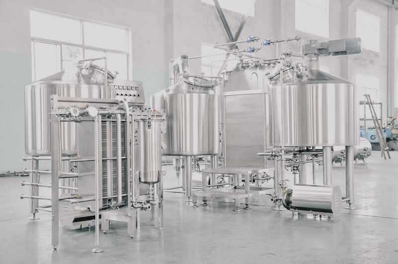 5BBL Stainless steel Microbrewery beer making brewhouse equipment sale well in restaurant ZXF