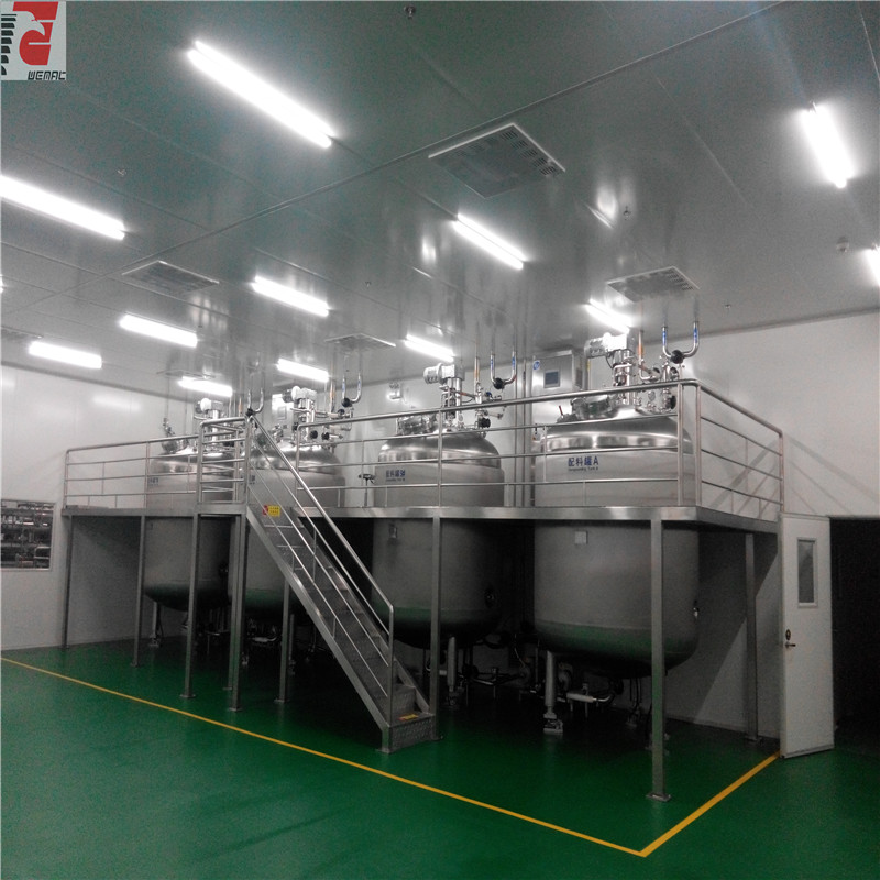 Sugar syrup liquid solution preparation tank for sale made in China WEMAC S010