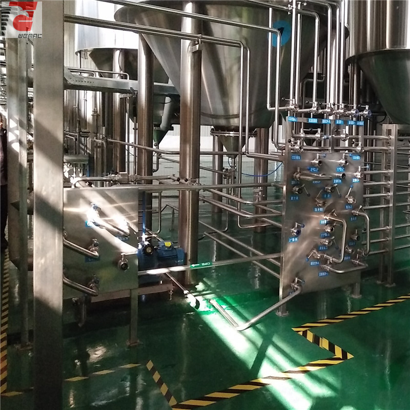 Turnkey beer brewing system for sale china WEMAC H027